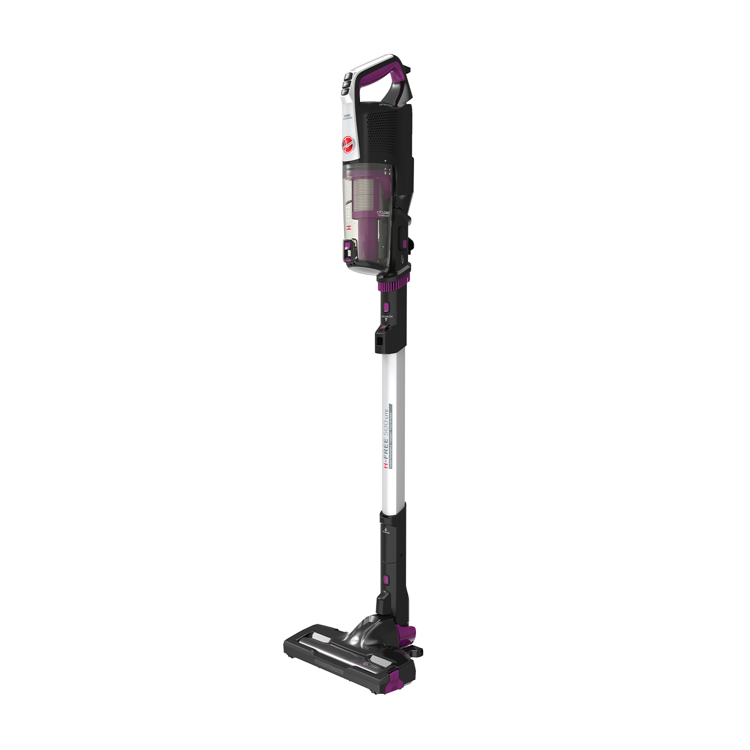 Hoover Hf522Lhs 011 scopa elettrica senza filo, Senza sacco, 290 W
