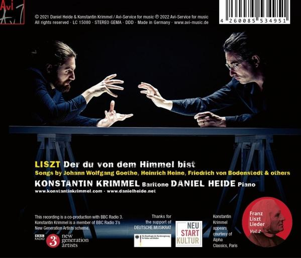 Heide, Daniel & Krimmel, Konstantin - Der du von dem Himmel bist  - (CD)