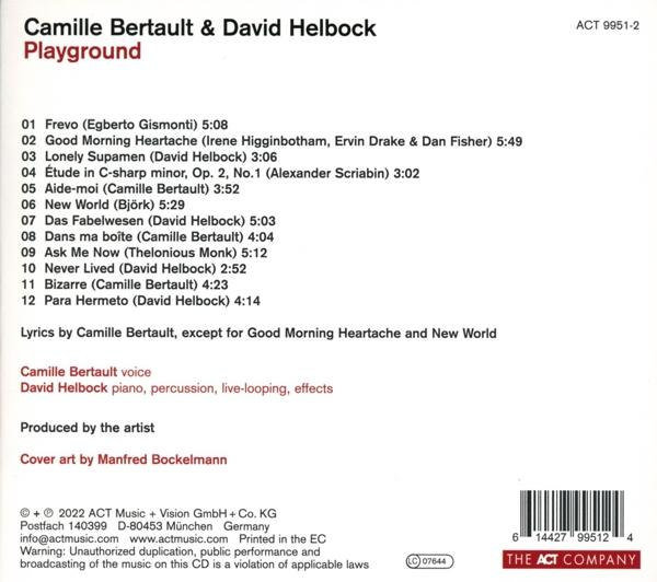 Bertault/Helbock - Playground (Digipak)  - (CD)