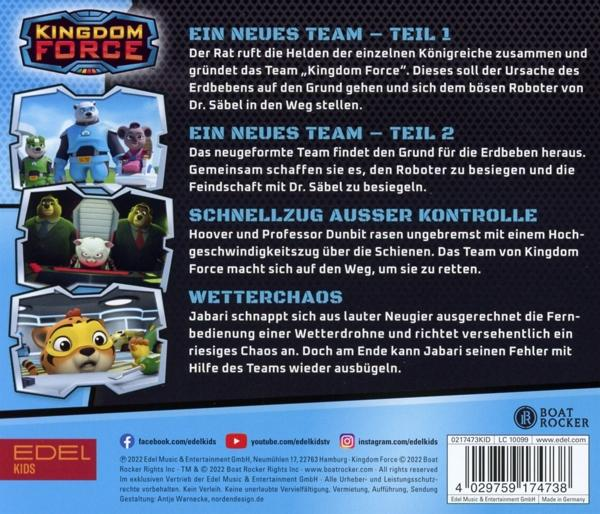 Kingdom Force - Folge 1:Ein neues Team  - (CD)
