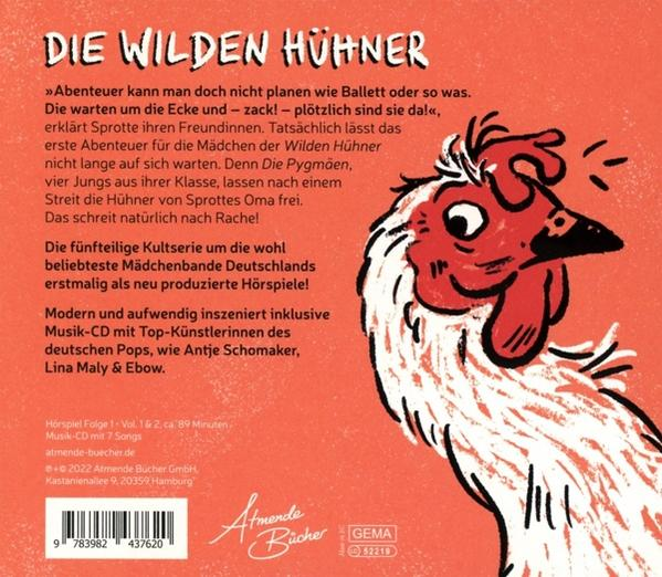 Die Wilde Hühner Hühner+Musikalbum 1)Die als HSP-Box Wilden (Teil - - (CD)