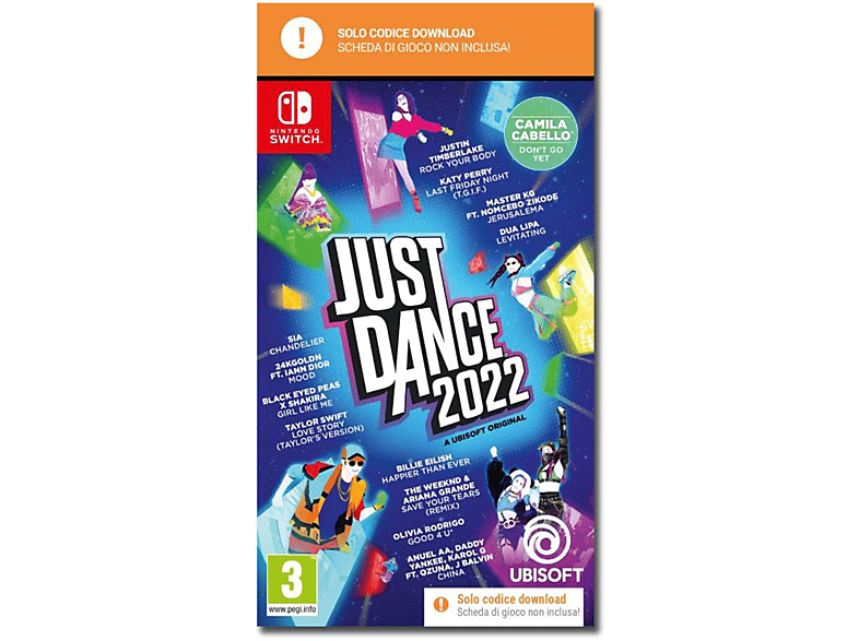 GIOCO NINTENDO SWITCH UBISOFT JUST DANCE 2022 CIB SW MediaWorld.it