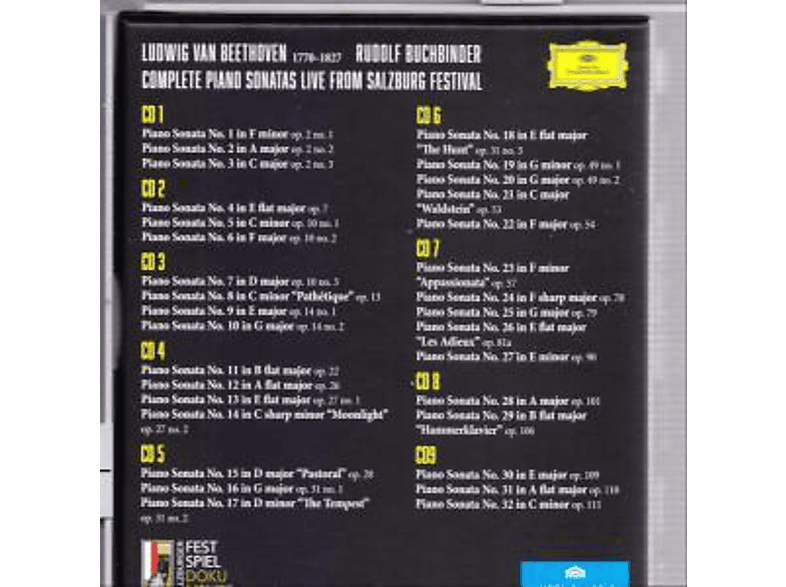 Thumbnail - Rudolf Buchbinder - Buchbinder: The Complete Beethoven Piano Sonatas (CD)