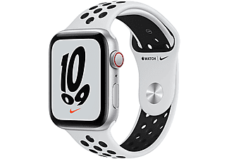 APPLE Watch SE Nike GPS+Cellular 44mm in alluminio argento - platino/nero (mod 2021)