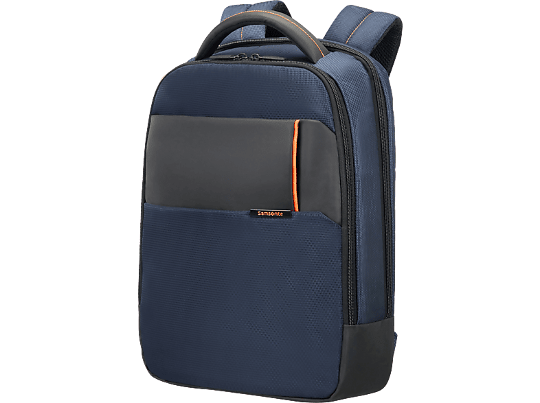 Samsonite 16N-01-004 14.1"Qibyte Laptop Sırt Çantası Mavi