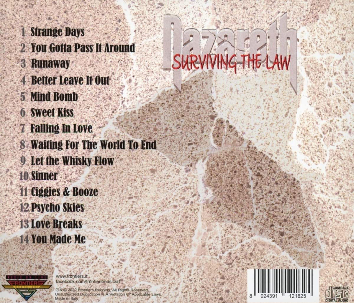Nazareth - Surviving The Law  - (CD)