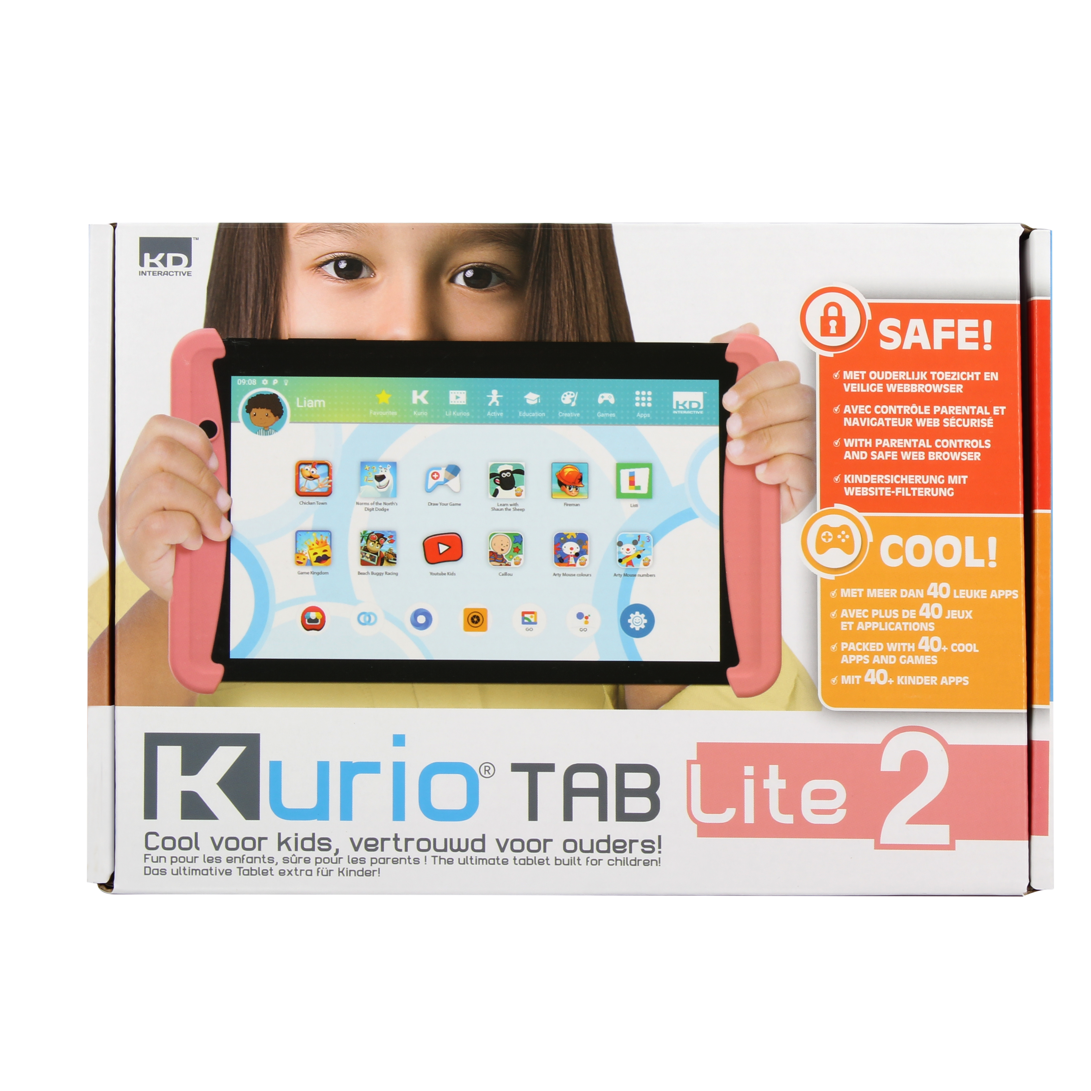 KURIO Tab Lite 2 - Pink - 7"