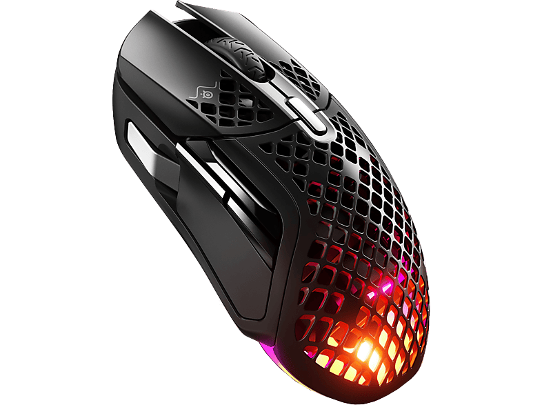 STEELSERIES Aerox 5 vezeték nélküli Gaming egér, fekete (62406)