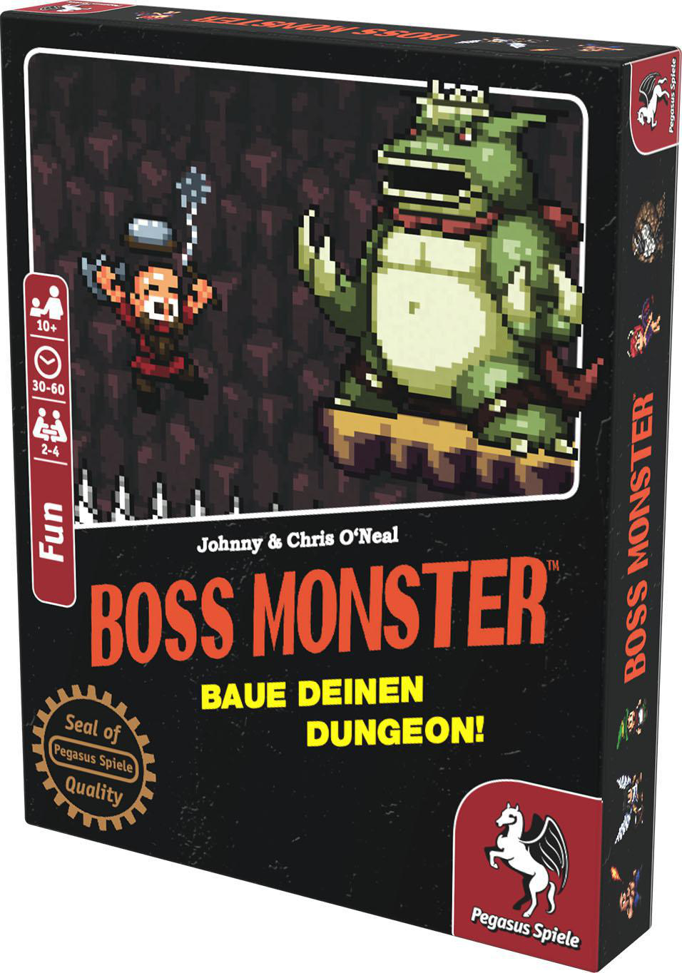PEGASUS SPIELE Kartenspiel Boss Mehrfarbig Monster