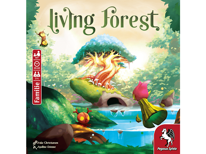 Forest Mehrfarbig Living SPIELE Familienspiel PEGASUS