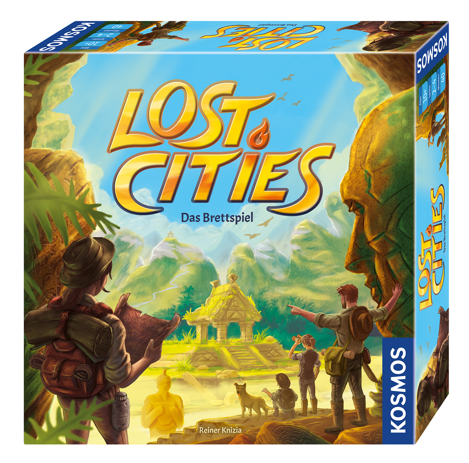 KOSMOS Lost Cities - Das Brettspiel Familienspiel