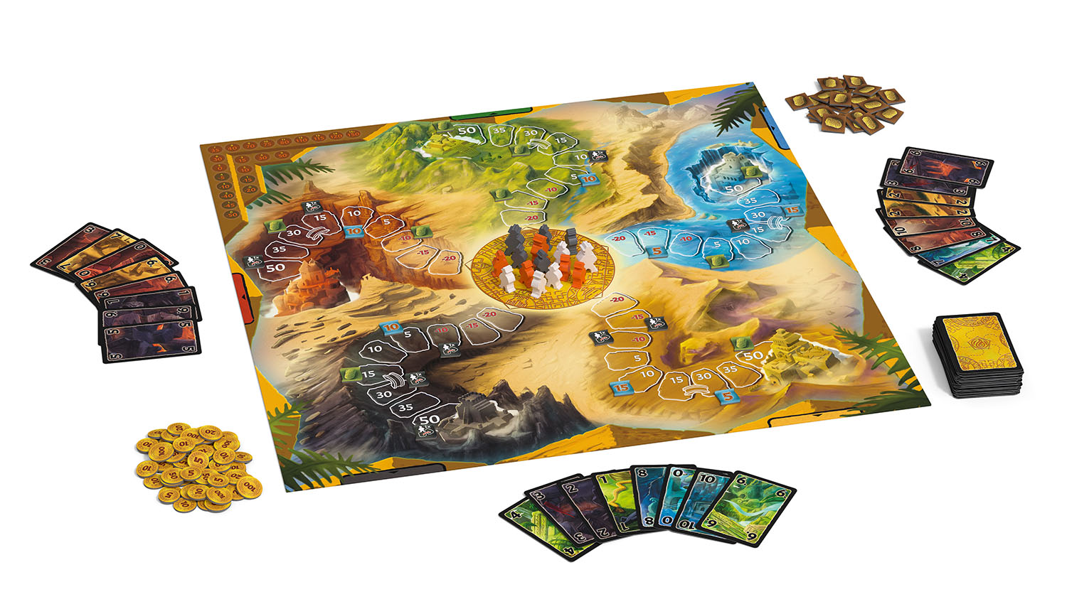 KOSMOS Lost Cities - Das Brettspiel Familienspiel