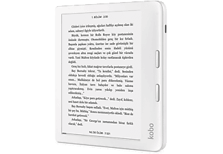 KOBO Libra 2 Beyaz E-Kitap Okuyucu