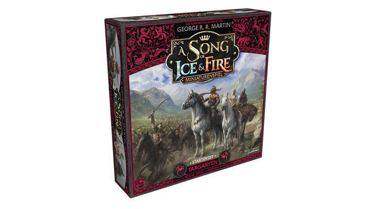 CMON Song of Targaryen Gesellschaftsspiel Ice Fire - Mehrfarbig & Starterset