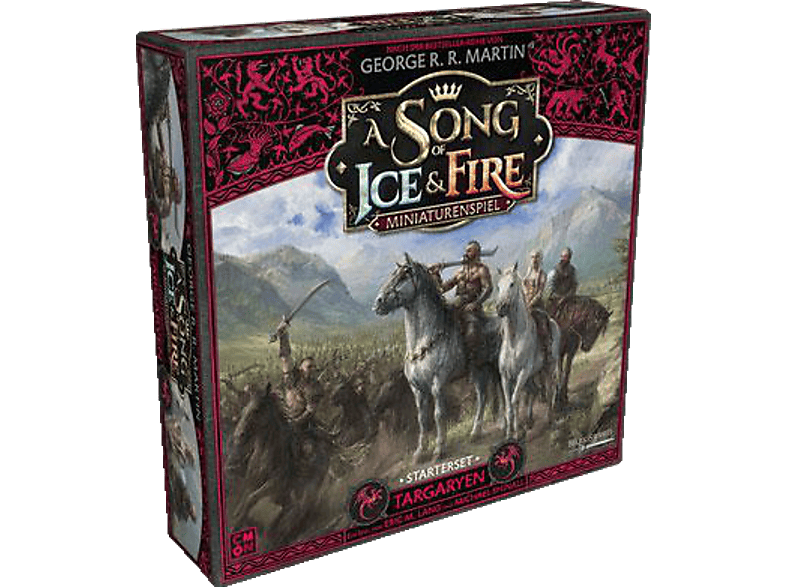 Gesellschaftsspiel Fire - of Starterset & Ice Targaryen Mehrfarbig CMON Song
