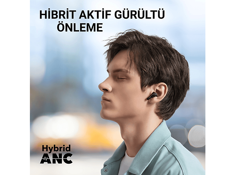 ANKER Soundcore Life Note 3i TWS Bluetooh Kulaklık Hibrit NC A3983 Siyah_2