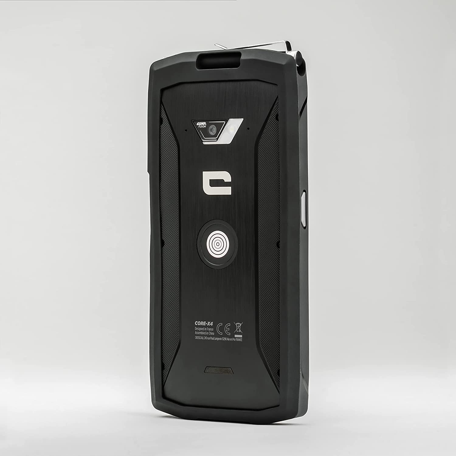 Funda - Crosscall Stylus Case, Compatible Con CORE-X4 y CORE-T4, +Lápiz, Negro