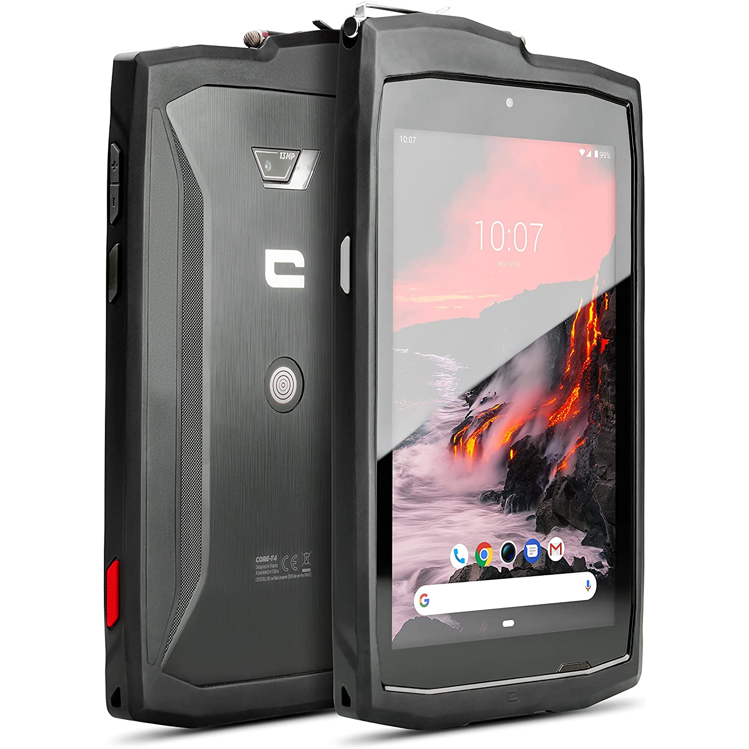 Funda - Crosscall Stylus Case, Compatible Con CORE-X4 y CORE-T4, +Lápiz, Negro