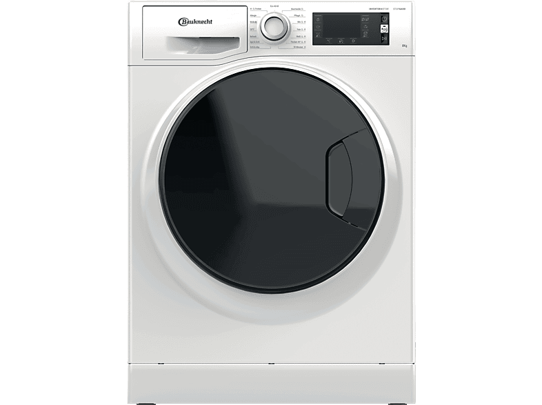 BAUKNECHT WM Sense 823 PS Waschmaschine (8 kg, 1351 U/Min., B)