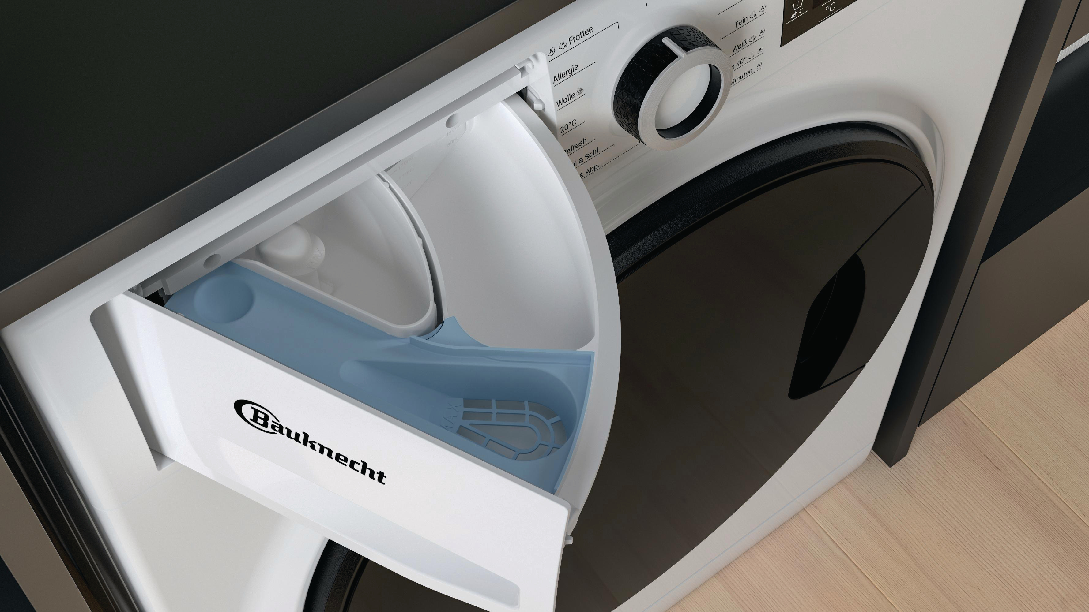 BAUKNECHT WM Sense 823 PS Waschmaschine (8 kg, 1351 U/Min., B)