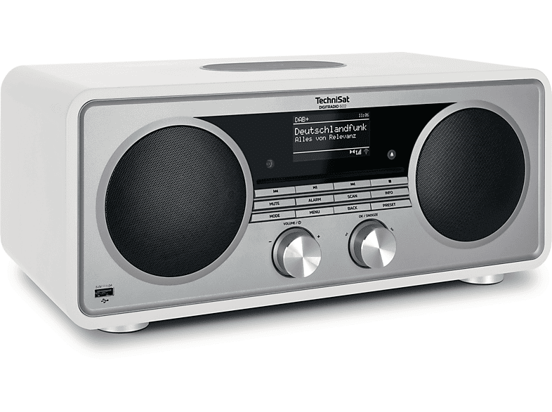 Technisat Digitradio 602, weiß; DAB+ Radio — Foto 2 von 4
