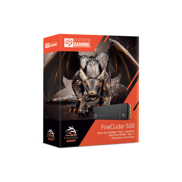 SEAGATE ZP4000GM3A023 Firecuda 530 4TB Dahili M2 SSD Siyah