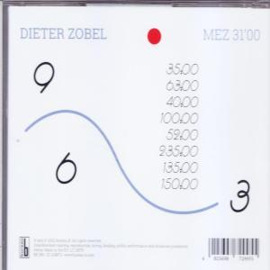 Dieter Zobel - MEZ 31, 00 (Experimenteller Elektronik-Underground  - (CD)