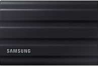 SAMSUNG Portable SSD T7 Shield - Festplatte (SSD, 1 TB, Schwarz)