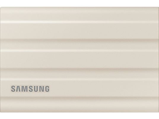 SAMSUNG Portable SSD T7 Shield - Disco fisso (SSD, 1 TB, Beige)