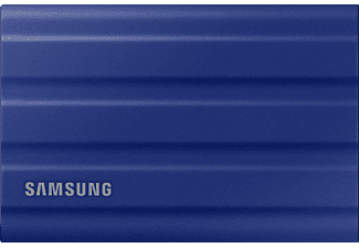 SAMSUNG Portable SSD T7 Shield - Festplatte (SSD, 1 TB, Blau)