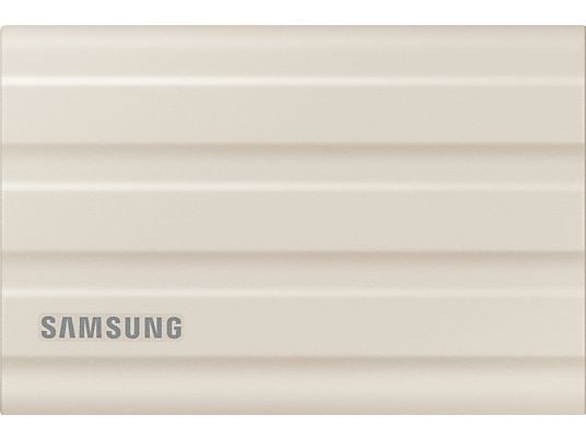 SAMSUNG Portable SSD T7 Shield - Disco fisso (SSD, 2 TB, Beige)