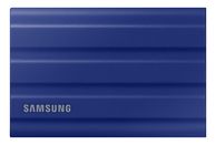 SAMSUNG Portable SSD T7 Shield - Festplatte (SSD, 2 TB, Blau)
