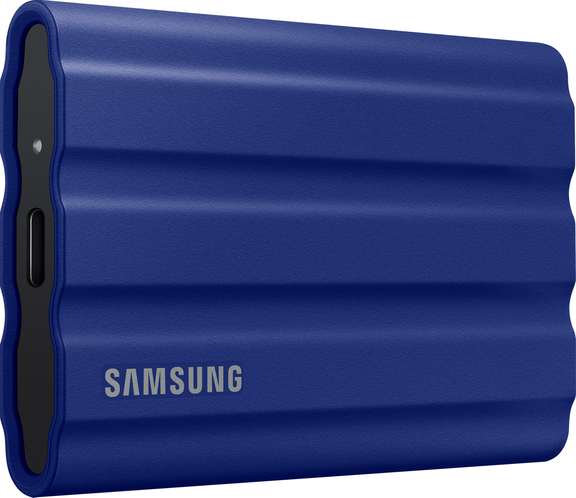 SAMSUNG Portable SSD T7 Shield - Festplatte (SSD, 2 TB, Blau)