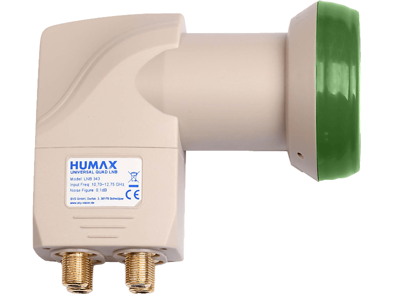 HUMAX 343 Green Power Universal Quad LNB | SAT LNB
