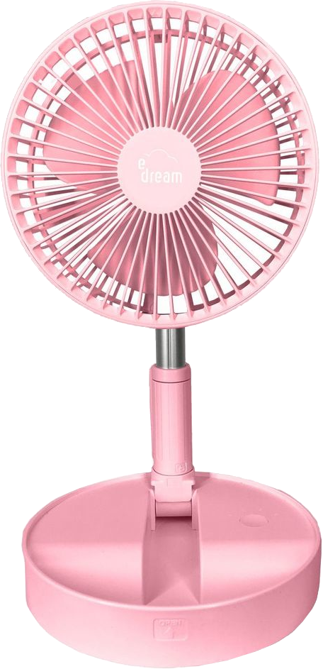 E-DREAM EDR V913PK E-DREAM MINI FAN PINK