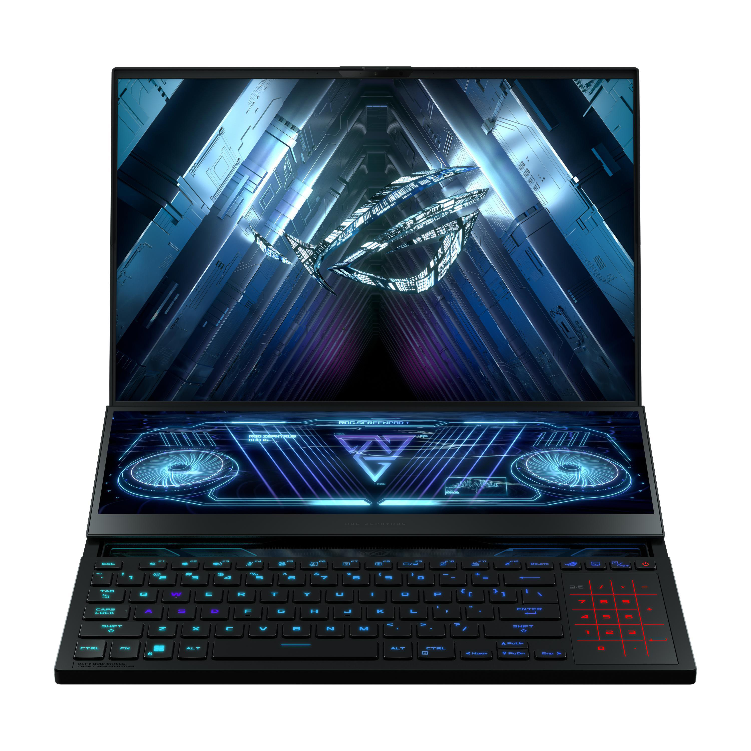 ASUS ROG Zephyrus Duo 16 GX650RX-LB150W - 16 Zoll - AMD Ryzen™ 9 6900HX - 64 GB - 2 TB - NVIDIA GeForce RTX™ 3080 Ti - Windows 11 Home