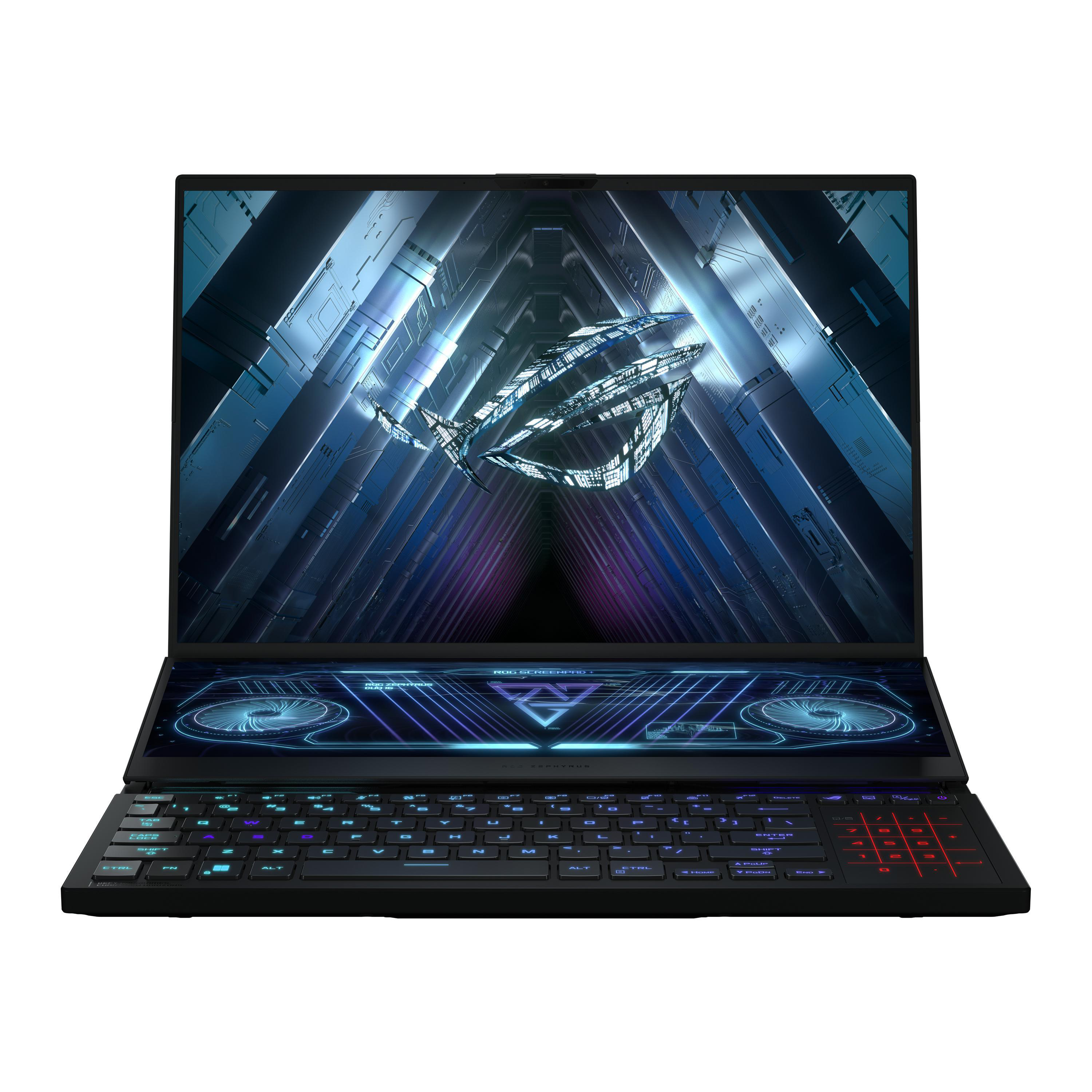 ASUS ROG Zephyrus Duo 16 GX650RX-LB150W - 16 Zoll - AMD Ryzen™ 9 6900HX - 64 GB - 2 TB - NVIDIA GeForce RTX™ 3080 Ti - Windows 11 Home