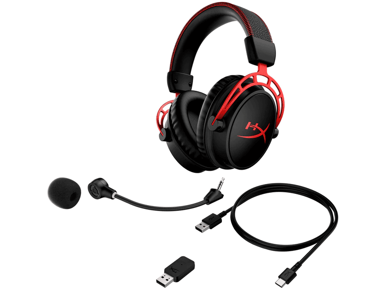 HyperX Cloud III – Cuffie da gaming (nero/rosso) su