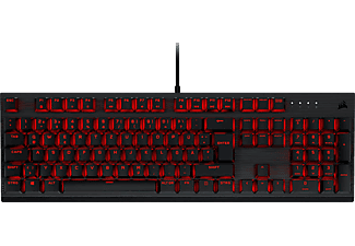 CORSAIR K60 PRO - Gaming-Tastatur, Kabelgebunden, QWERTZ, Full size, Mechanisch, Schwarz