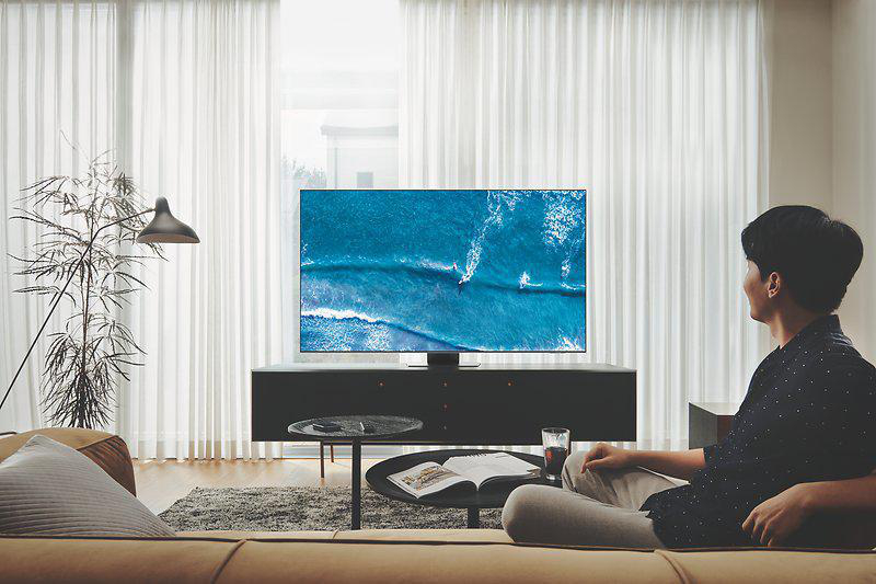 Zoll QLED Tizen™ SMART TV, 55 4K, GQ55QN85B Gaming Hub) Neo TV mit UHD 138 SAMSUNG / (Flat, cm,