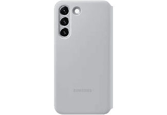 SAMSUNG Galaxy S22 Smart LED View Akıllı Telefon Kılıfı Açık Gri