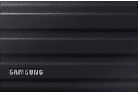 SAMSUNG Portable SSD T7 Shield Festplatte, 1 TB SSD, extern, Schwarz
