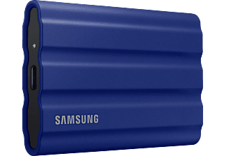 SAMSUNG T7 Shield Festplatte, 1 TB SSD, extern, Blau