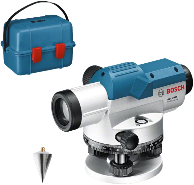 BOSCH PROFESSIONAL GOL 26 D Optikai szintezőkészülék (0601068000)