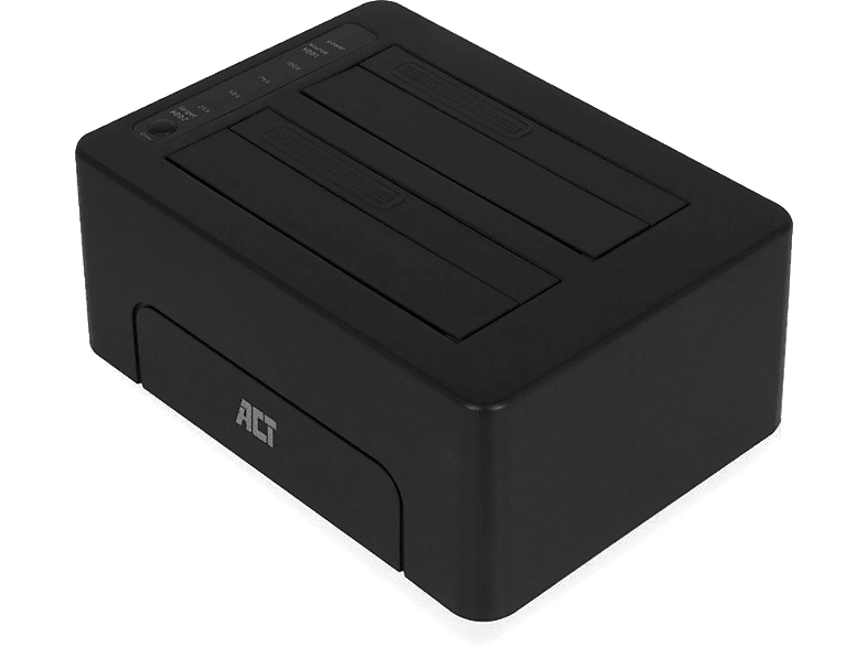 ACT 2.5" en 3.5" SATA dual harde schijf docking station, USB 3.2 Gen1 kopen? MediaMarkt