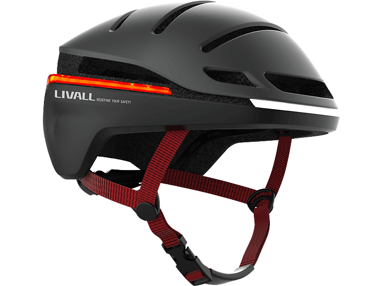 cm, LIVALL 54-58 Schwarz) EVO21 (Fahrradhelm,