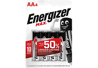 ENERGIZER MAX AA 4 - Batterie (Silber)