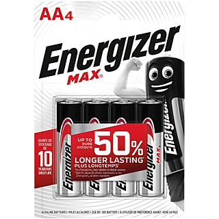 ENERGIZER MAX AA 4  - Batteria (Argento)