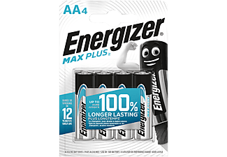 ENERGIZER MAX PLUS AA 4 - Batteria (Argento)