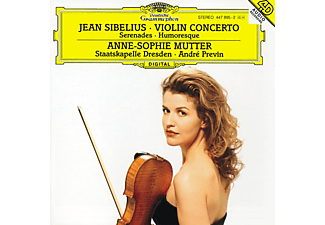 Anne-Sophie Mutter, Staatskapelle Dresden, André Previn - Sibelius: Violin Concerto, Serenades, Humoresque (CD)